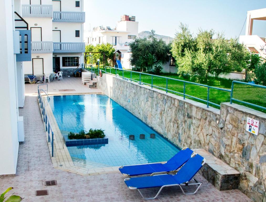 Popi Hotel Apartments Agia Marina  Bagian luar foto